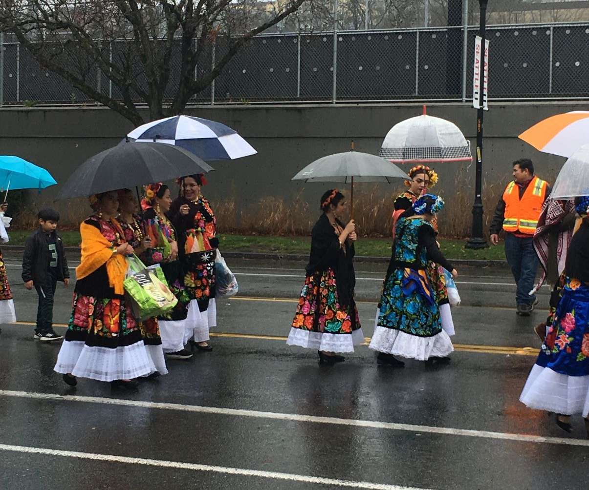 Procession on 12th Ave near Seattle University 2019